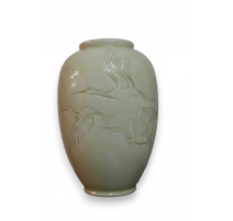 Vase "Grues" en céramique de SPÖRRI