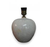 Lampe en faïence blanche de BONIFAS