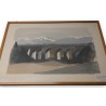 Aquarelle "Pont d'Allaman" signée par  sur Moinat SA  - Antiquités décoration -  Gouaches, Aquarelles, Pastels
