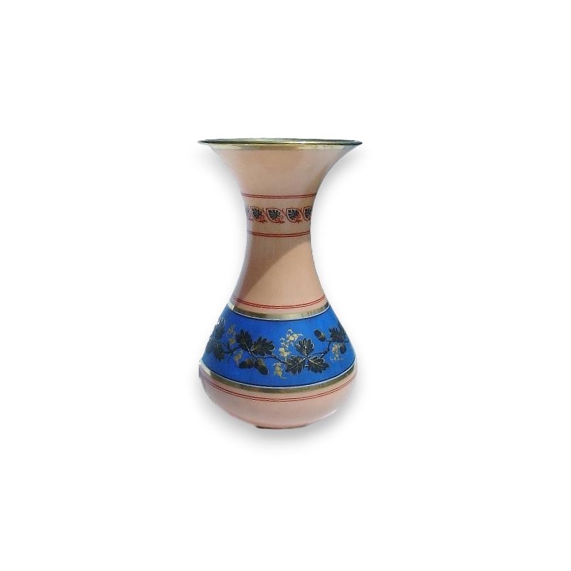 Paire de vases. Décor or.