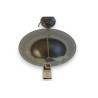 Brass and glass chandelier, 1940, by Moinat SA – Antiques and interior design