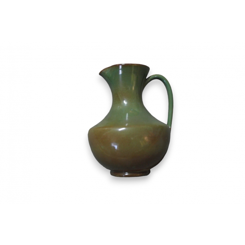 Green Poterie du Léman carafe from Moinat SA – Antiques and home décor