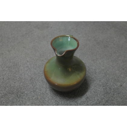Green Poterie du Léman carafe from Moinat SA – Antiques and home décor