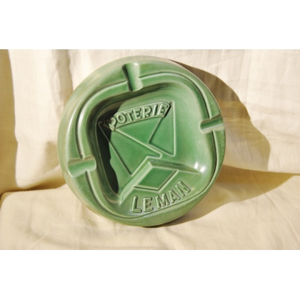 Cendrier Poterie du Léman Vert