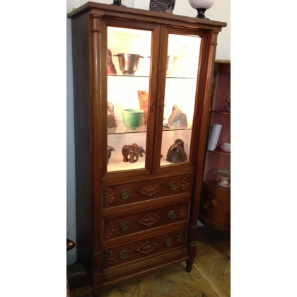  Vitrine style Empire Acajou sur  Moinat SA  - Antiquités décoration