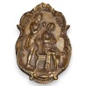 Plaque en bronze \"Coiffeur\"