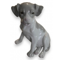Chien en porcelaine de Copenhague