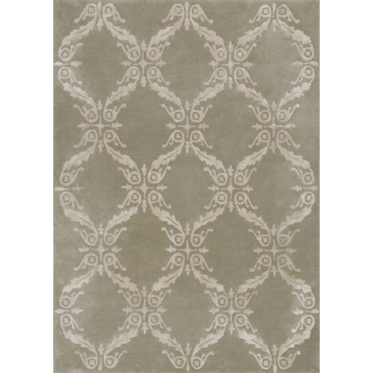  Tapis "Eugenie", laine et viscose sur  Moinat SA  - Antiquités décoration