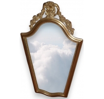 Miroir style baroque doré