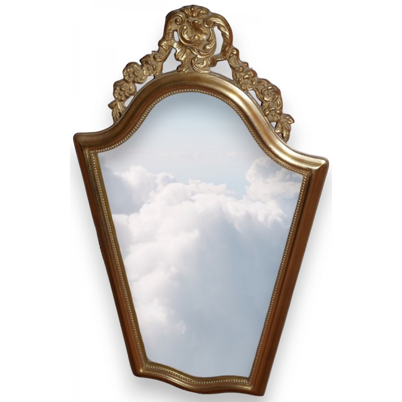 Miroir style baroque doré