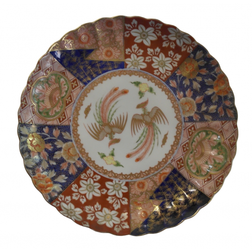 Assiette en porcelaine IMARI - Japon