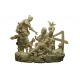 Groupe de personnage en porcelaine Capo