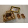 Straw marquetry box from Moinat SA – Antiques and home décor