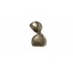 Bonbon en argent avec initiales MR