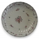 Assiette en porcelaine New Hall décor
