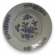 Assiette en Porcelaine ( Bleu / Blanc )