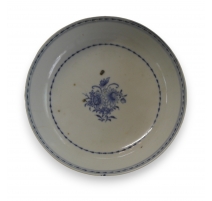 Bol en porcelaine bleu-blanc