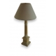 Lampe en bois