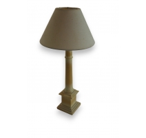 Lampe en bois