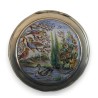  Petite boîte en argent émaillé sur  Moinat SA  - Antiquités décoration