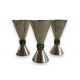 Set de 3 coupes en argent