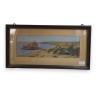  Photo réhaussée de gouache "vue sur le sur  Moinat SA  - Antiquités décoration