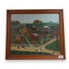 Paintings | Naïve oil on panel, ‘The Vegetable Gardens’, Moinat SA  – Antiques and home décor