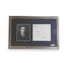 Tableau autographe de Bruno Walter