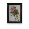 Tableau "Fleurs" sur porcelaine