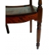 Hepelwhite oval mirror.