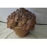 Italian terracotta lamp ‘basket’ at Moinat SA – Antiques and home décor
