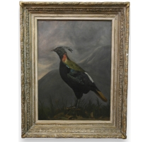 Tableau "Oiseau" signée S. BLACKBURN