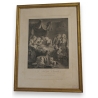 Gravure "Le philosophe charitable"