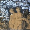Engraving ‘Nymphs’, enhanced with gouache, by Moinat SA – Antiques and decorative items – Engravings, lithographs