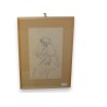  Dessin "Femme assise" signé O. Vautier sur  Moinat SA  - Antiquités décoration