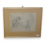 Drawing entitled ‘Characters’ by O. Vautier on Moinat SA – Antiques and decorative items