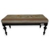 Napoleon III-style bench upholstered by Moinat SA – Antiques and home décor