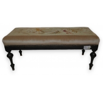 Banquette Napoléon III recouverte