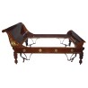 Empire-style bed in mahogany and bronze, by  Moinat SA  - Antiques and interior design