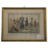 Gravure "Costumes Suisses"