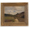 Paintings | Oil on canvas, ‘Champvert’, signed E. Moinat SA  – Antiques and home décor