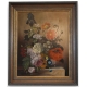 Huile sur toile "bouquet de fleurs"