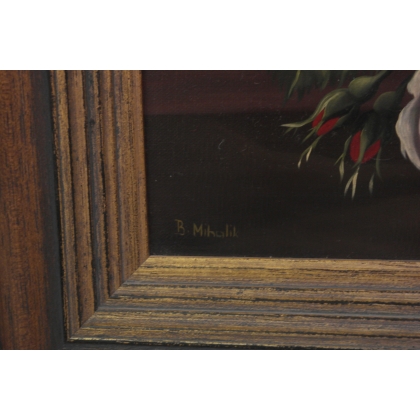 Paintings | Oil on canvas ‘Bouquet of Flowers’ Moinat SA  – Antiques and home décor