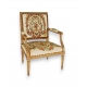 Louis XVI armchair lacquered b