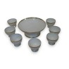 Set of 7 bowls and a cup by  Moinat SA  - Antiques and home décor