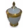 Urne avec couvercle en porcelaine Paris