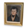 Paintings | Pastel ‘portrait’ under glass, dated 1837, Moinat SA  – Antiques and home décor