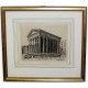 Gravure "Vienne - Le temple d'Auguste et Livie"