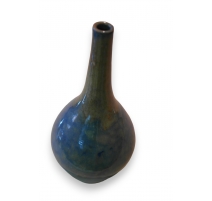 Vase bleu-brun