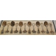 Coffret contenant 12 cuillères en argent